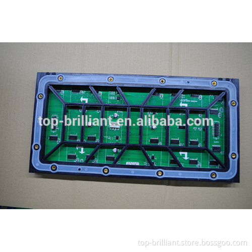 Wide viewing outdoor full color smd led module P10